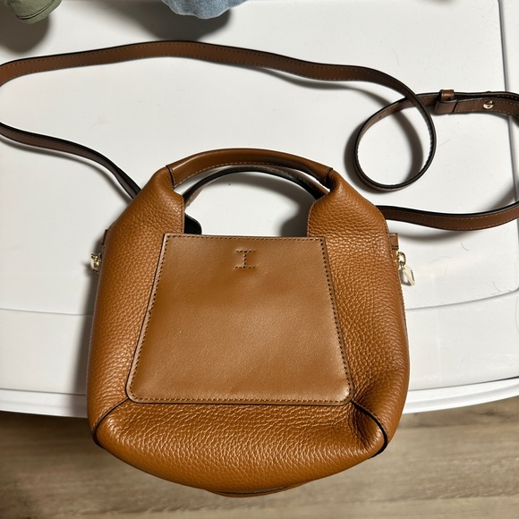 Furla GILDA Cognac Leather Bag - Picture 5 of 6